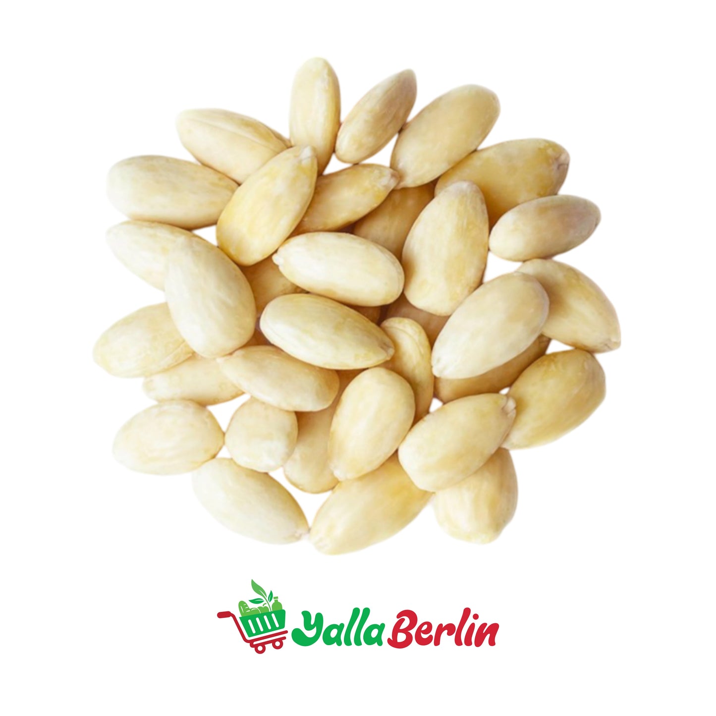 GESCHÄLTE ROHE MANDELN 250 Gr