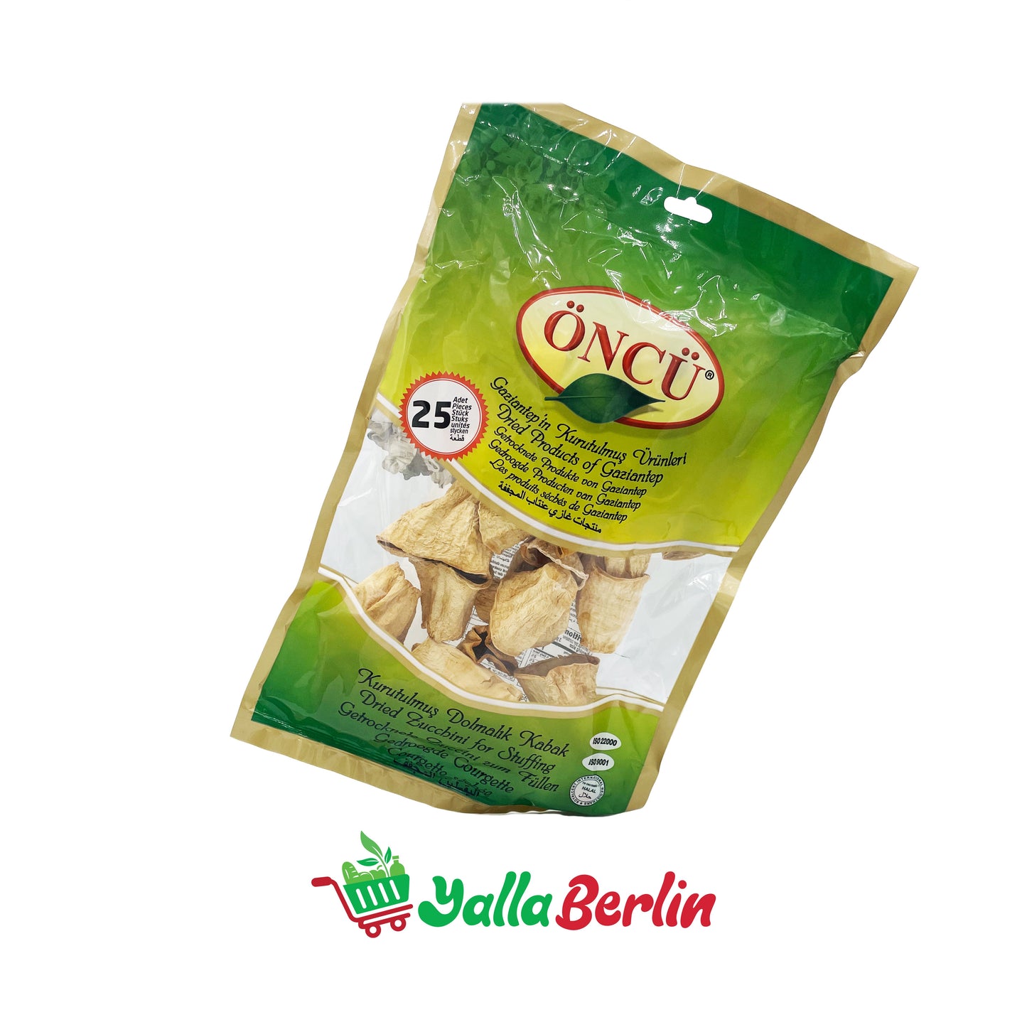 ÖNCÜ DRIED PUMPKIN 25 PCS.