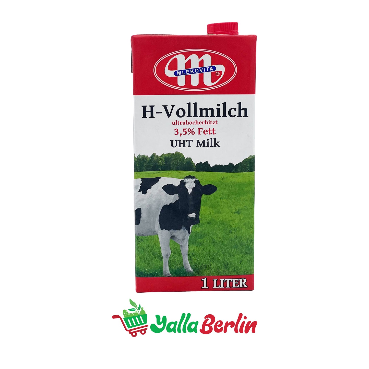 MLEKOVITA UHT WHOLE MILK 3.5% FAT 1000 ml