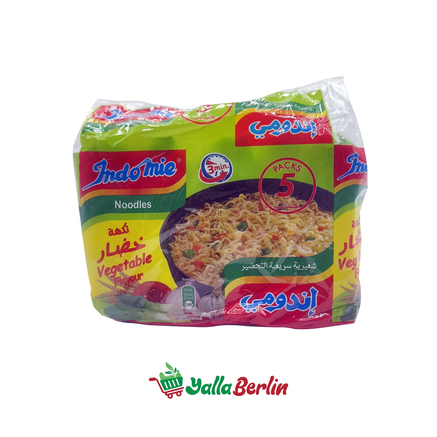INDOMIE MIT GEMÜSEGESCHMACK