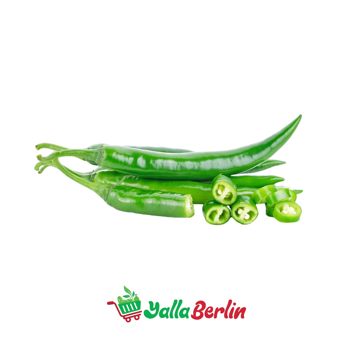 GRÜNE CHILISCHOTEN 200 Gr