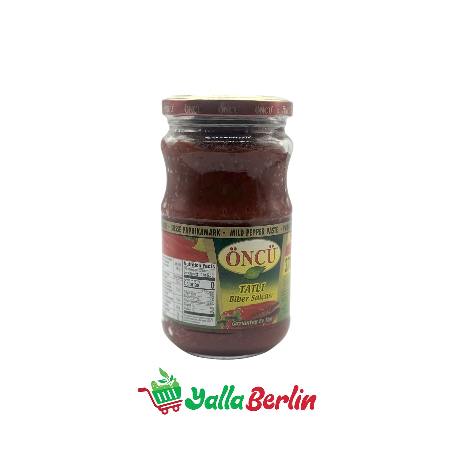 ÖNCÜ ZERDRÜCKTE ROTE SÜSSE PAPRIKA (370 Gr)