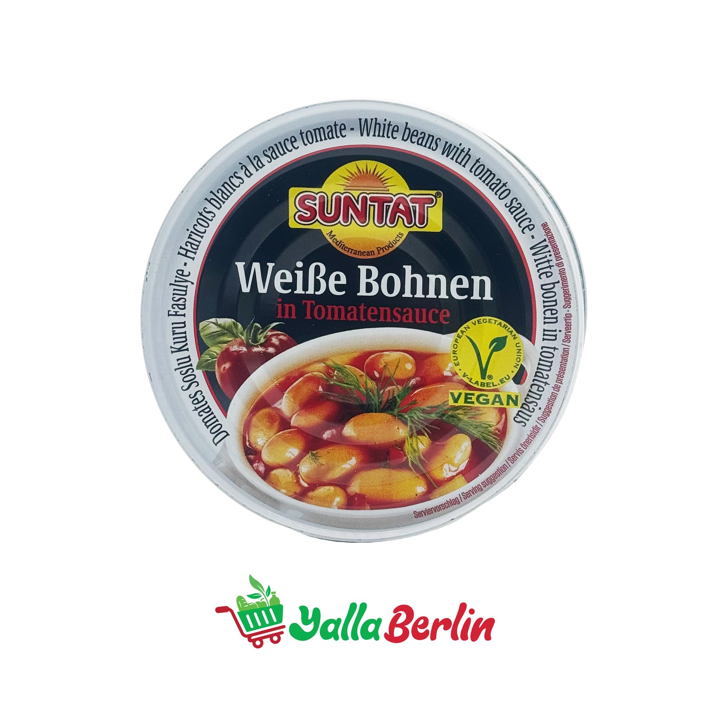SUNTAT WEISSE BOHNEN IN TOMATENSAUCE 400 Gr