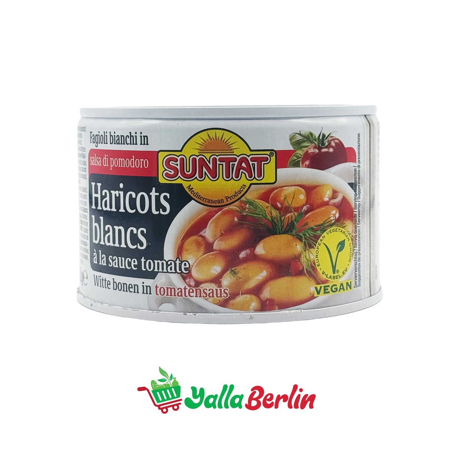 SUNTAT WEISSE BOHNEN IN TOMATENSAUCE 400 Gr