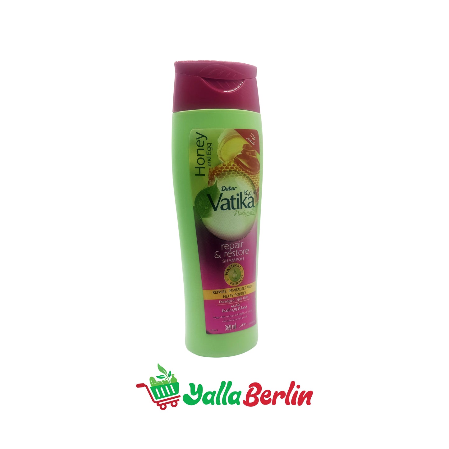 VATIKA HONIG- UND EI-SHAMPOO ZUR REPARATUR