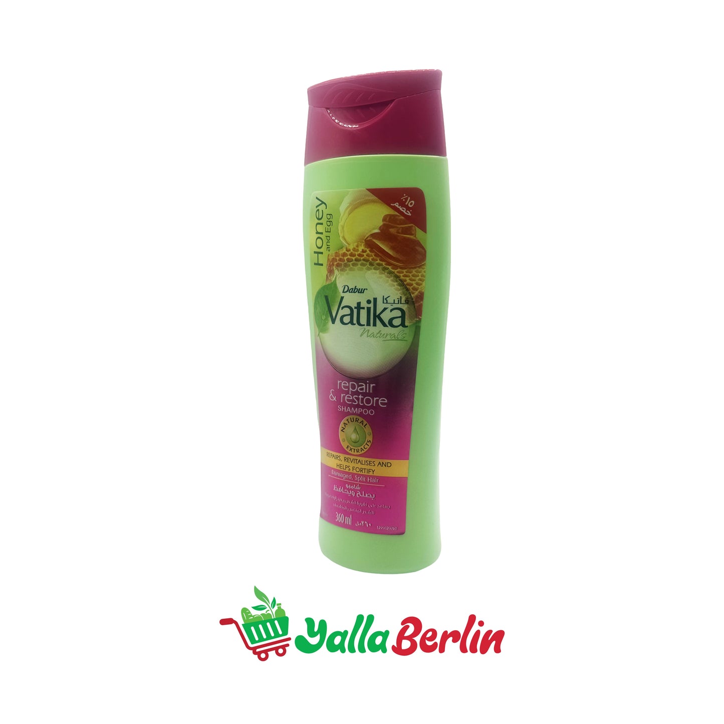 VATIKA HONIG- UND EI-SHAMPOO ZUR REPARATUR