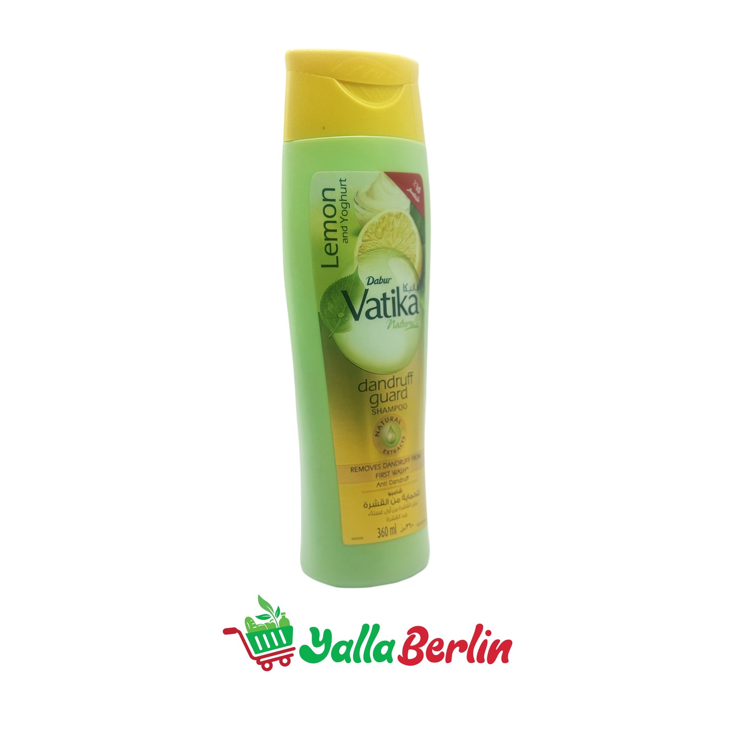 Vatika Anti-Schuppen Shampoo mit Zitrone und Joghurt
