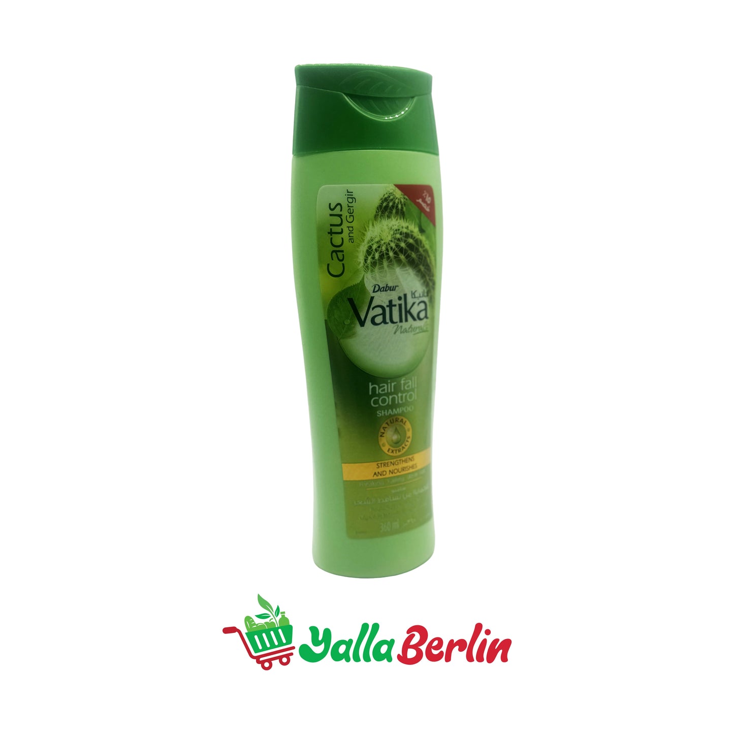 Vatika Shampoo mit Kaktus und Brunnenkresse