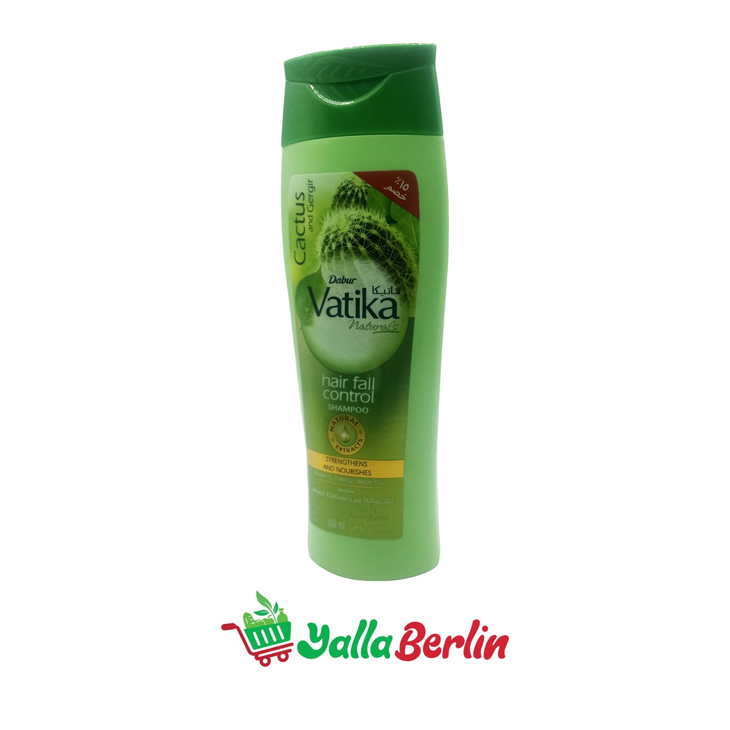 Vatika Shampoo mit Kaktus und Brunnenkresse