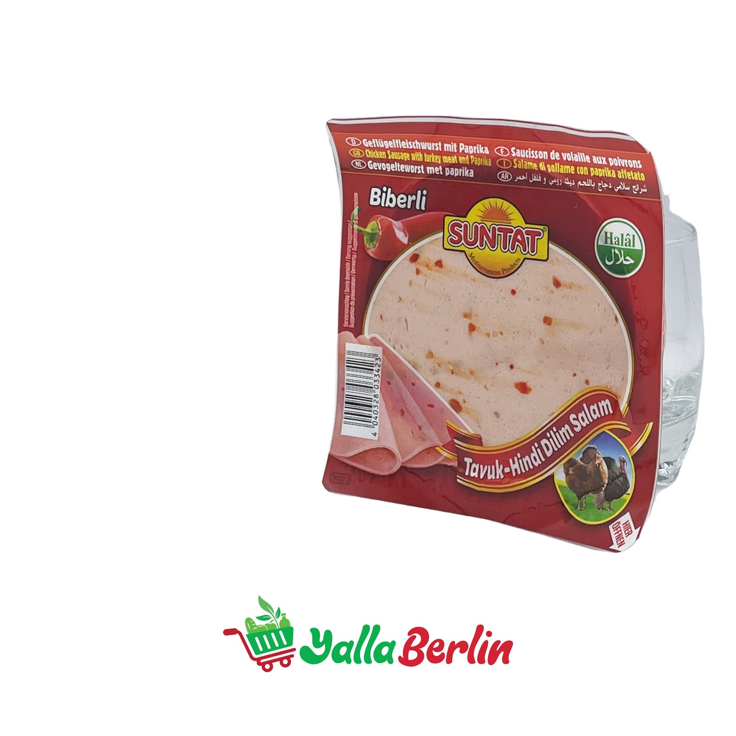 SUNTAT POULTRY SAUSAGE WITH PAPRIKA (200 Gr)