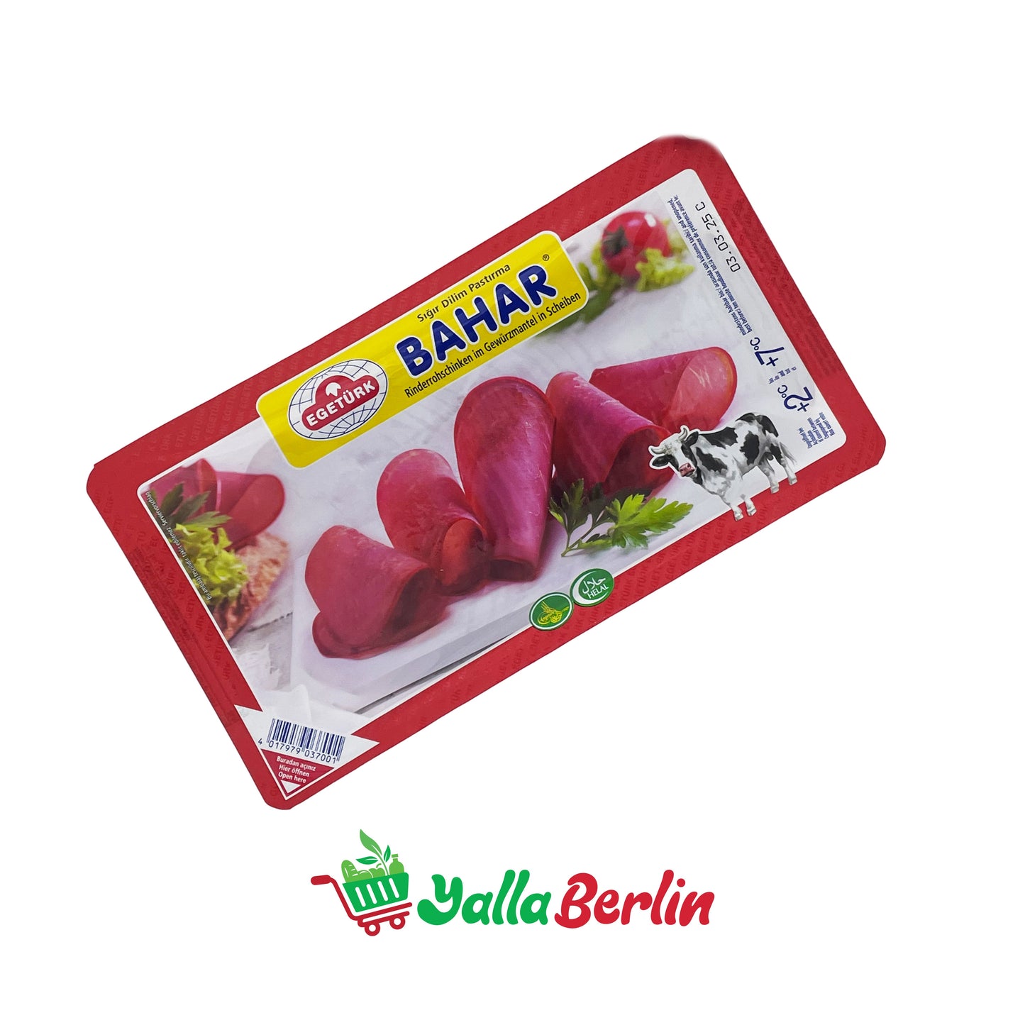 بهار باستيرما بقري شرائح (١٠٠ غرام)