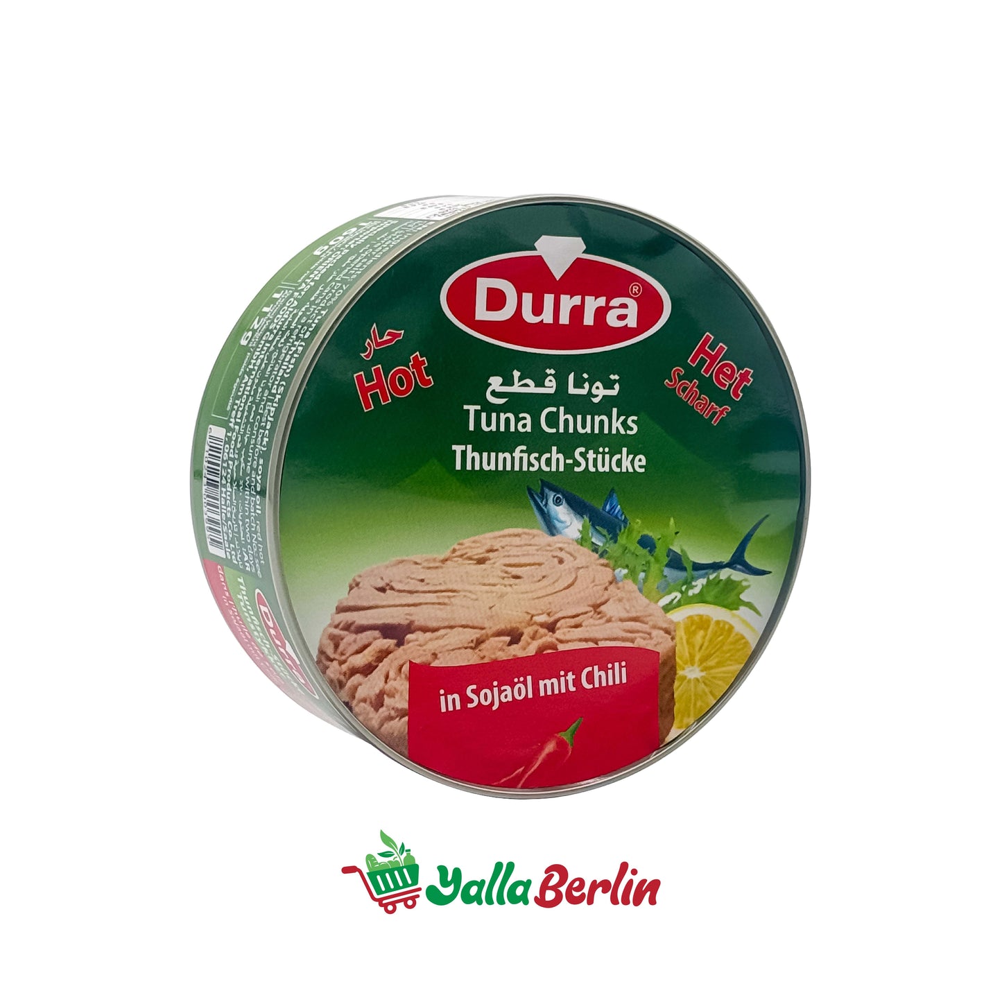 DURRA SCHARFER THUNFISCH IN SONNENBLUMENÖL (160 Gr)