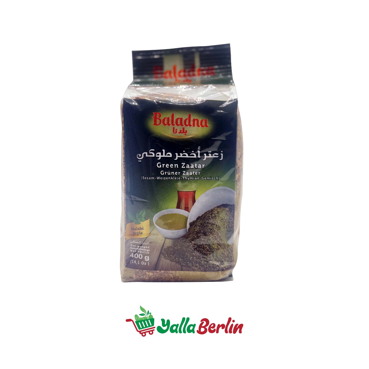 BALADNA GRÜNER ZAATAR 400 gr