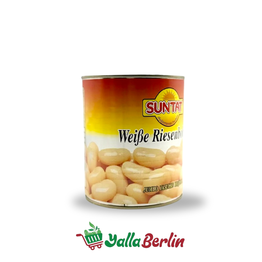 SUNTAT WEISSE JUMBO BOHNEN 800 Gr