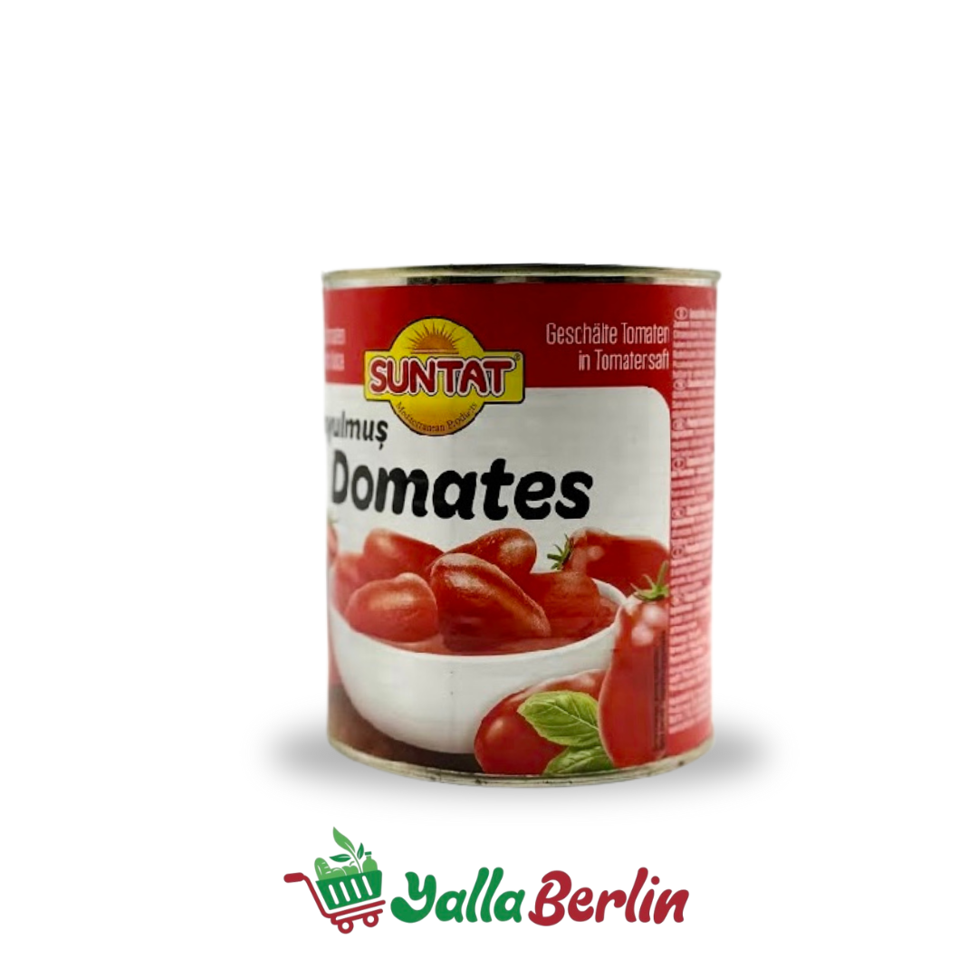 SUNTAT Geschälte Tomaten in Tomatensaft 800 g