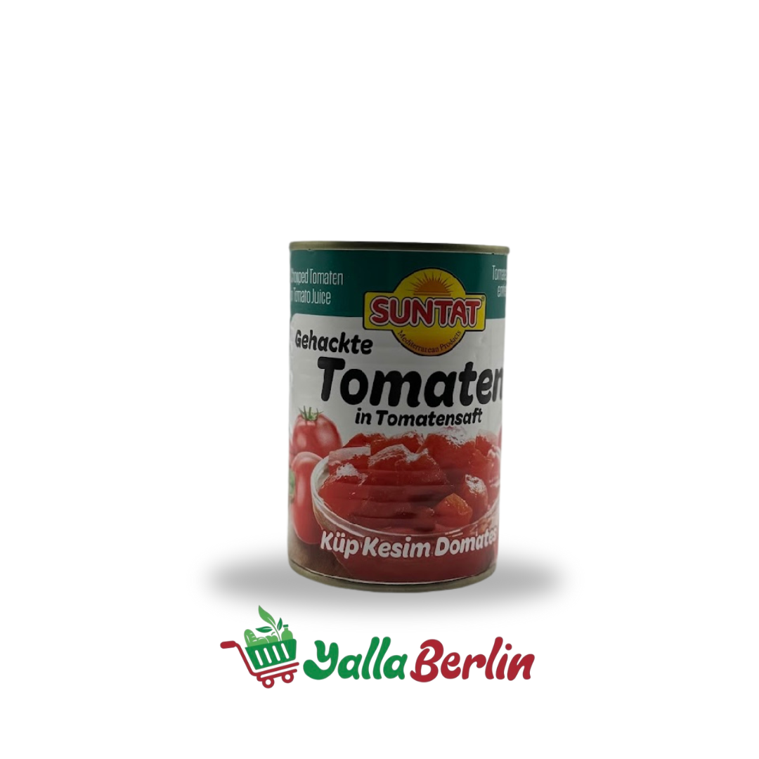 Suntat Gehackte Tomaten in Tomatensaft – 425g