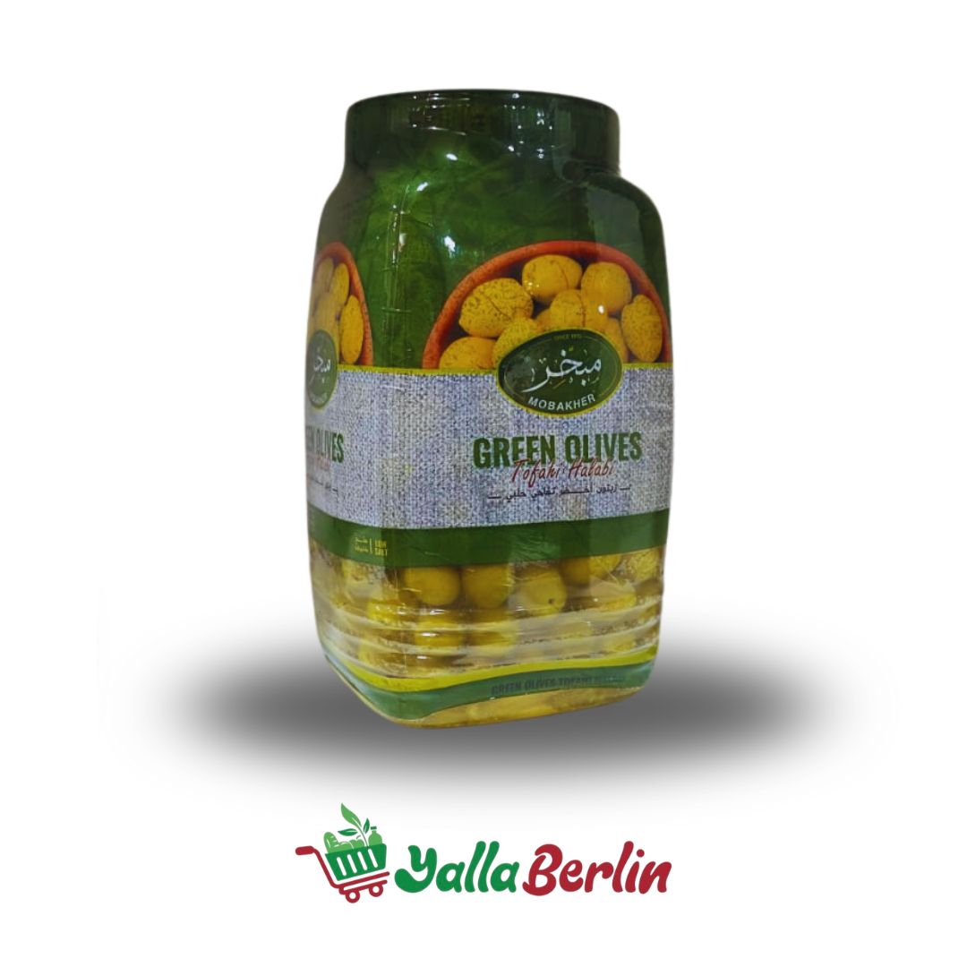 Mobakher Tofahi Grüne Oliven 2650 gr