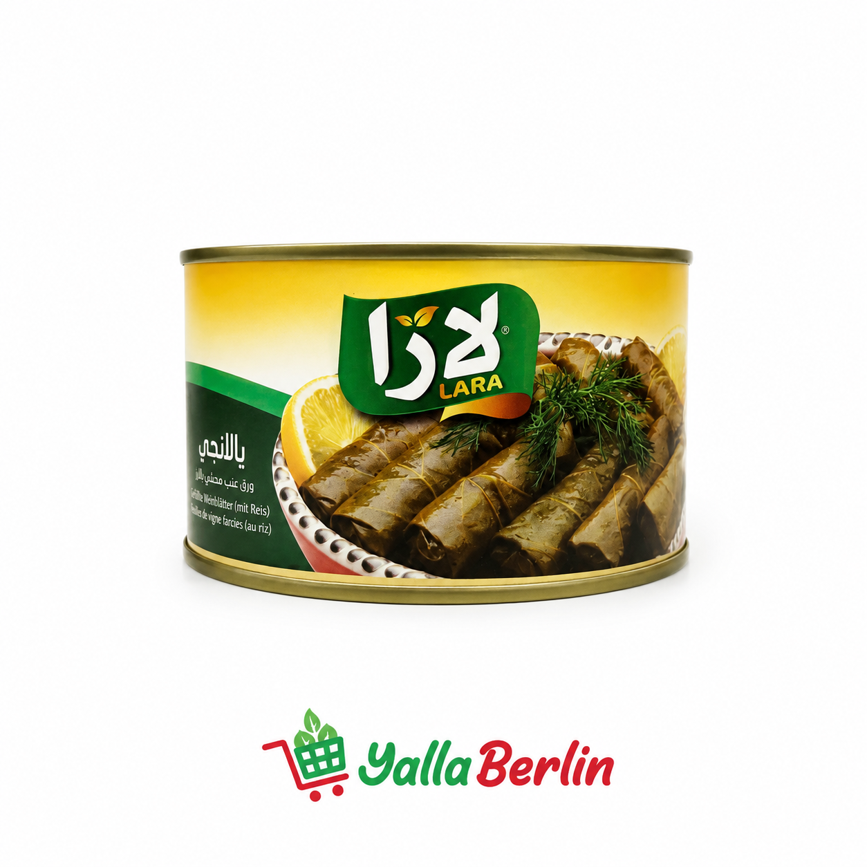Lara gefüllte Weinblätter Traubenblätter (Yalangi) 400g