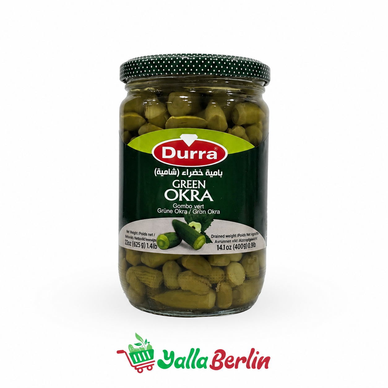 Durra Grüne Okra 625gr