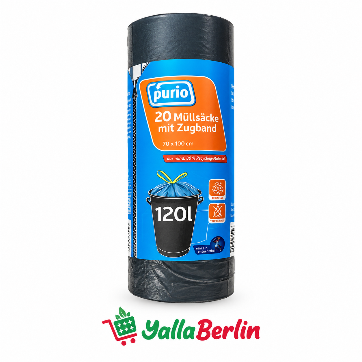 Purio Müllsäcke mit Zugband 20st