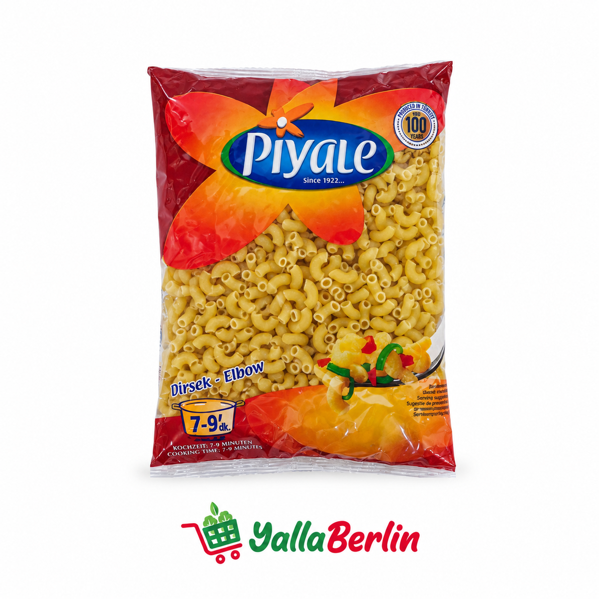Piyale Dirsek Makarna Elbow Nudeln 500g