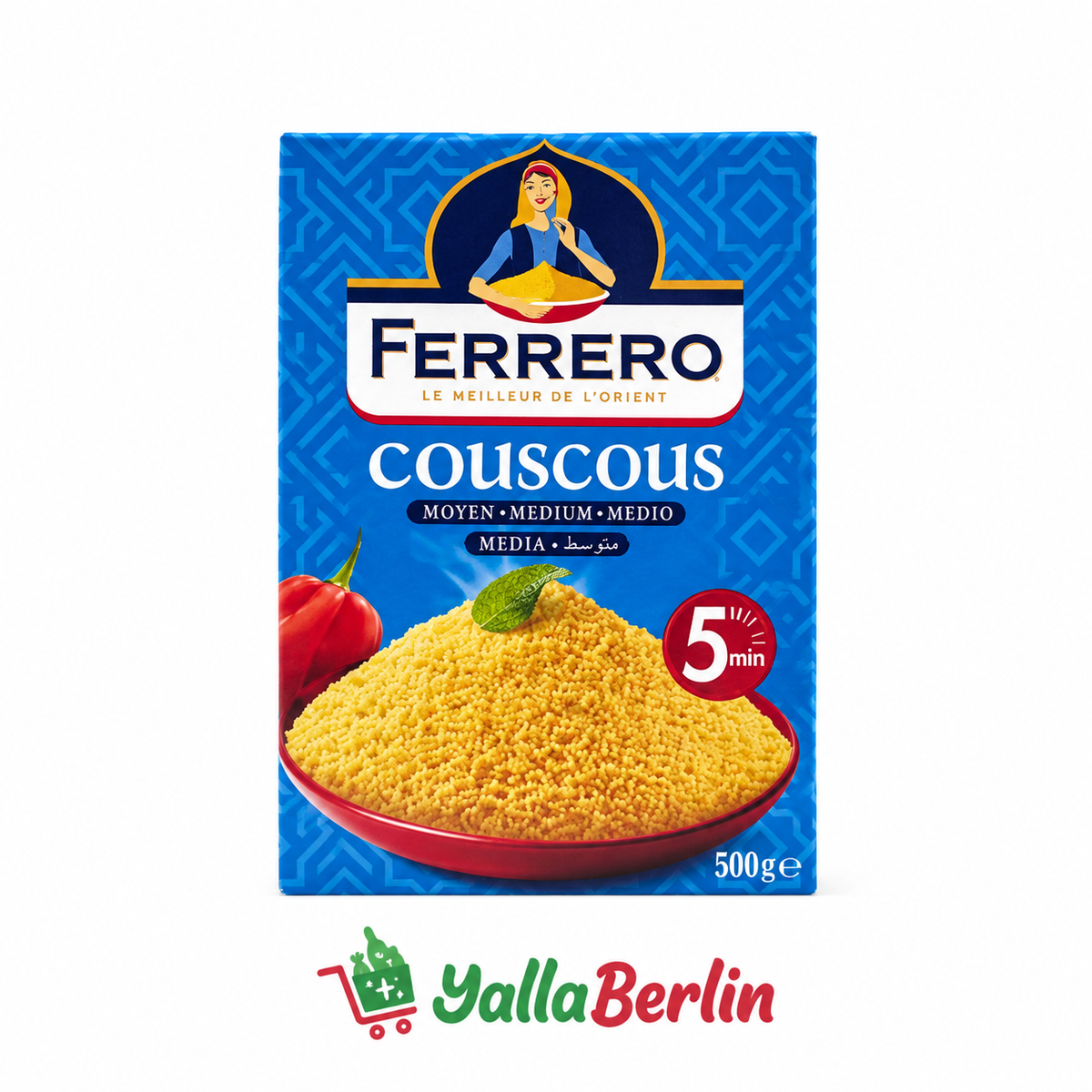 FERERRO Couscus mittelgrober 500gr