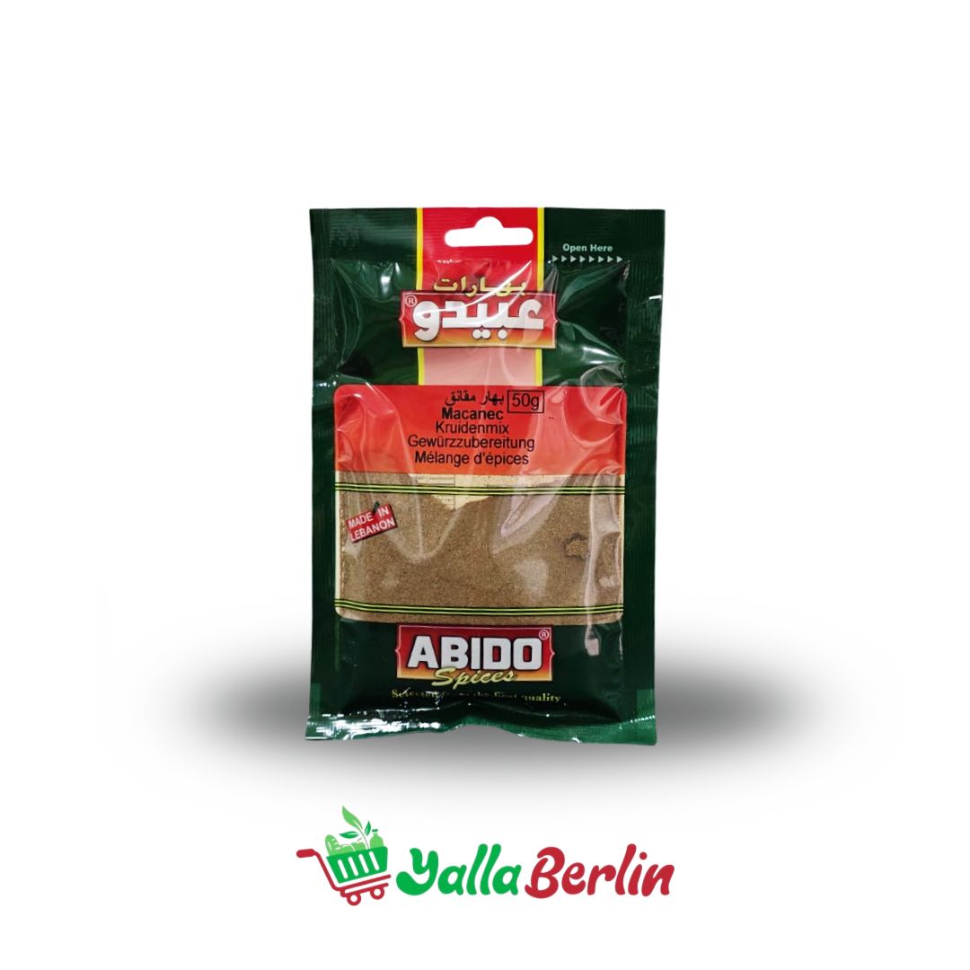 Abido Macanec Gewürzzubereitung 50g