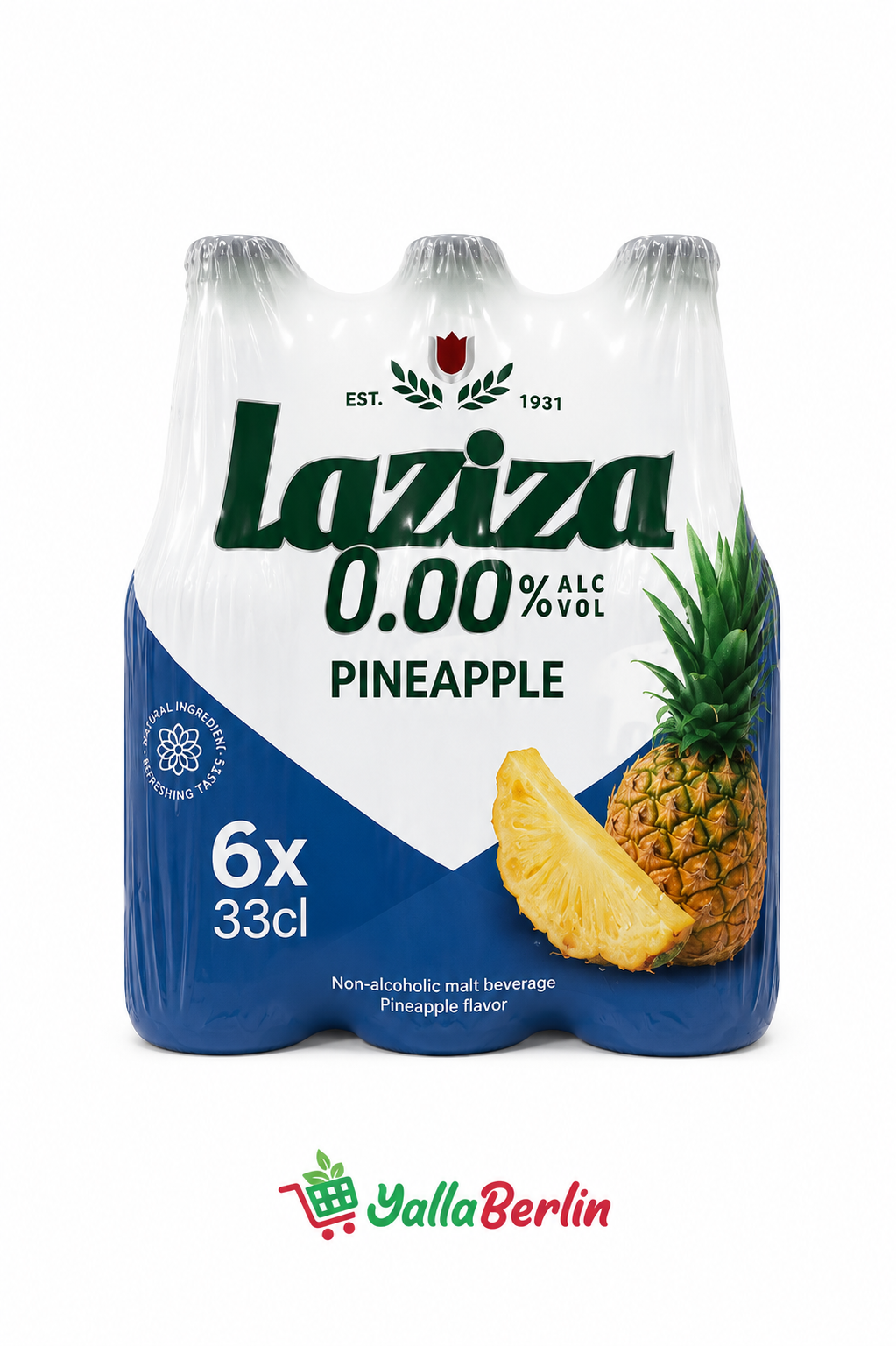 Laziza mit Ananasgeschmack ×6