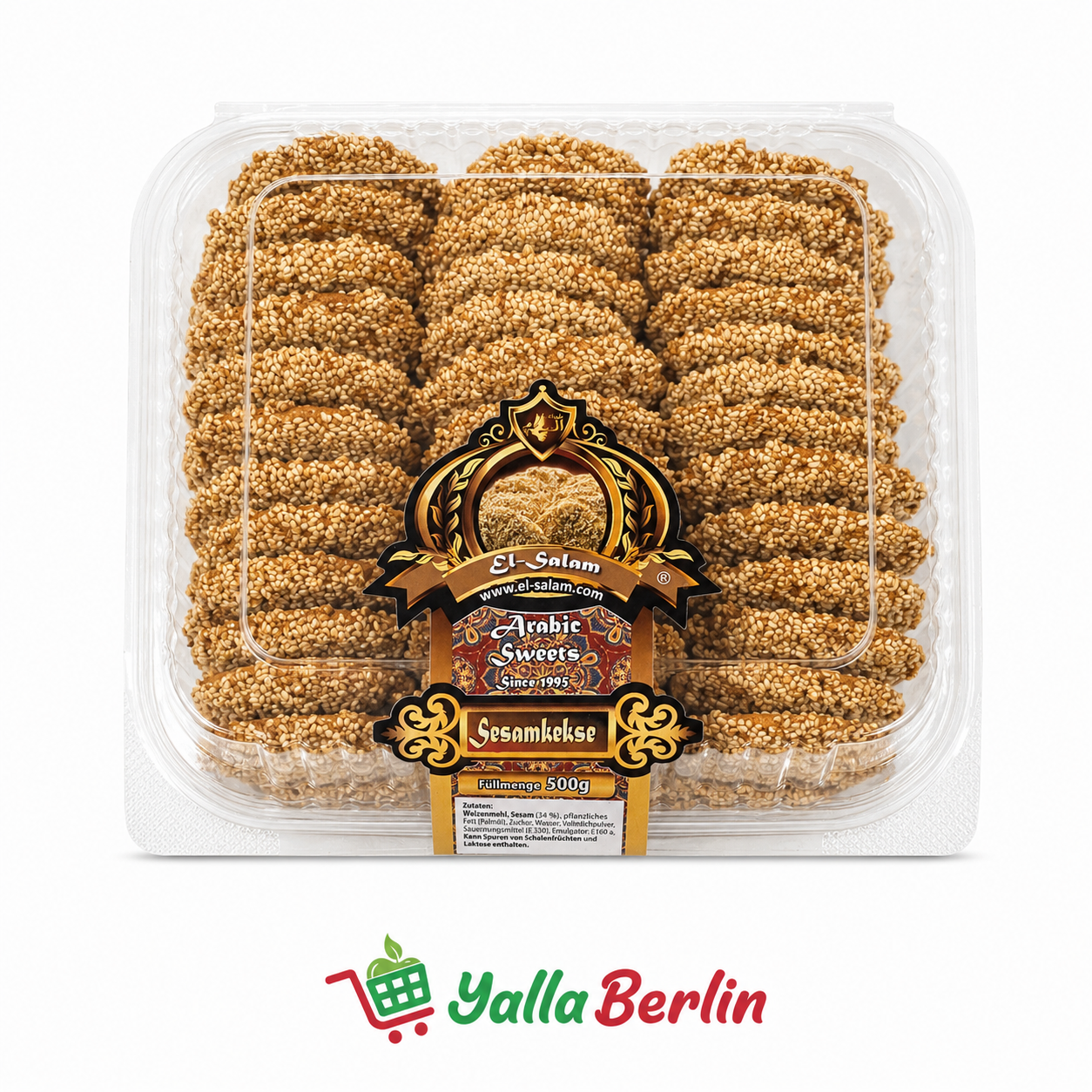 El Salam Sesamkekse 500gr