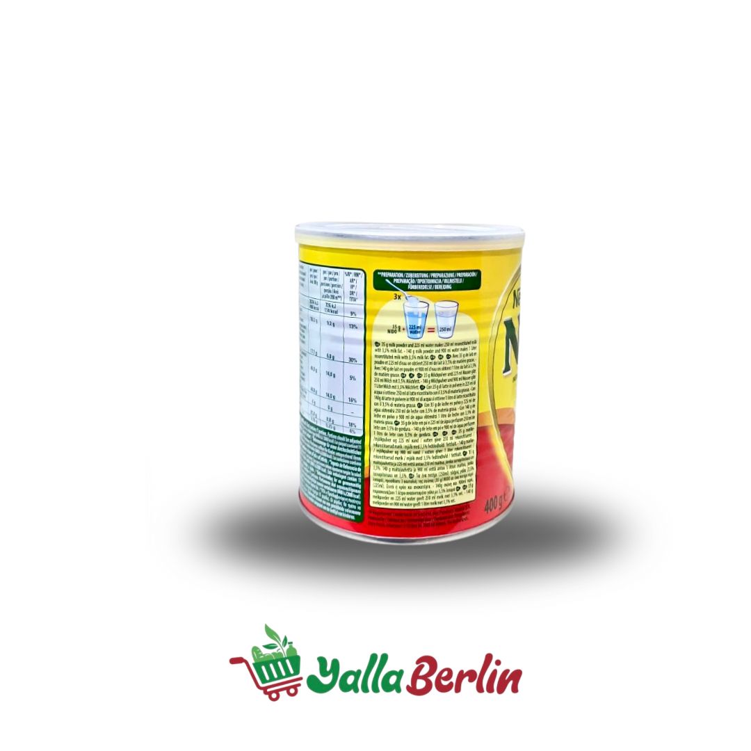 Nestlé Nido - Instant Vollmilchpulver (400 g)