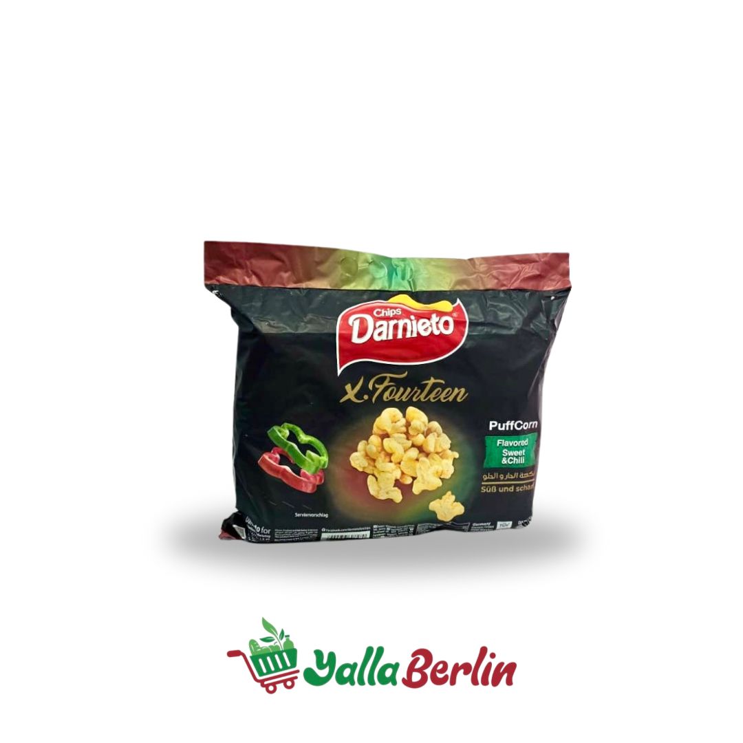 Darnieto chips mit süß-scharfem Geschmack