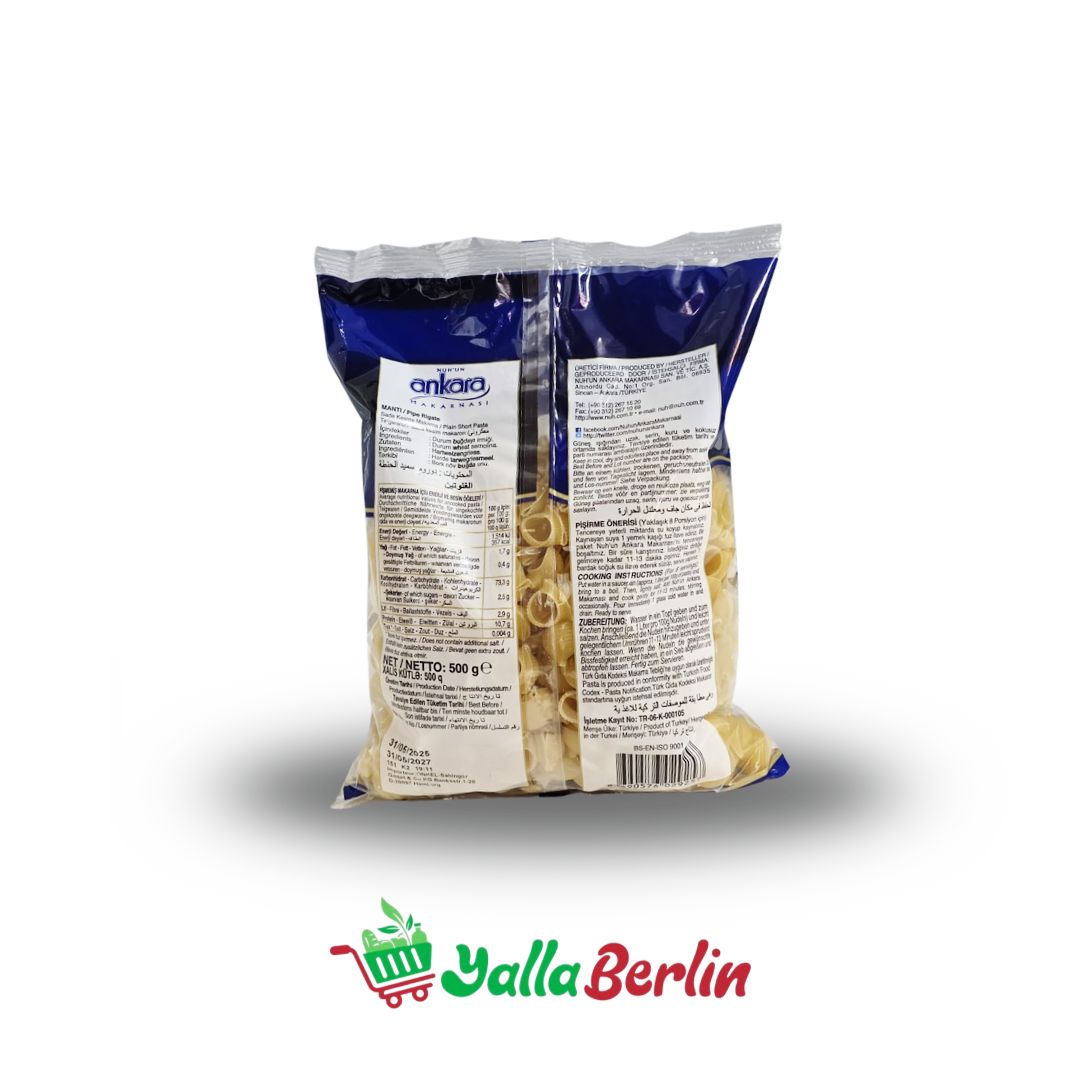 Ankara Makarna (Hörnchen) 500 g