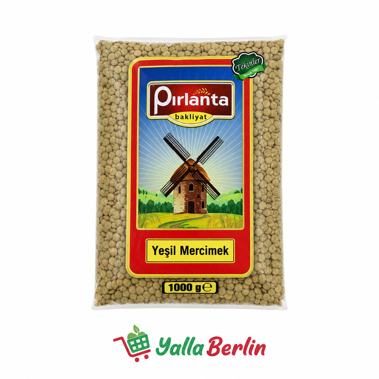 PIRLANTA Grüne Linsen 1000gr