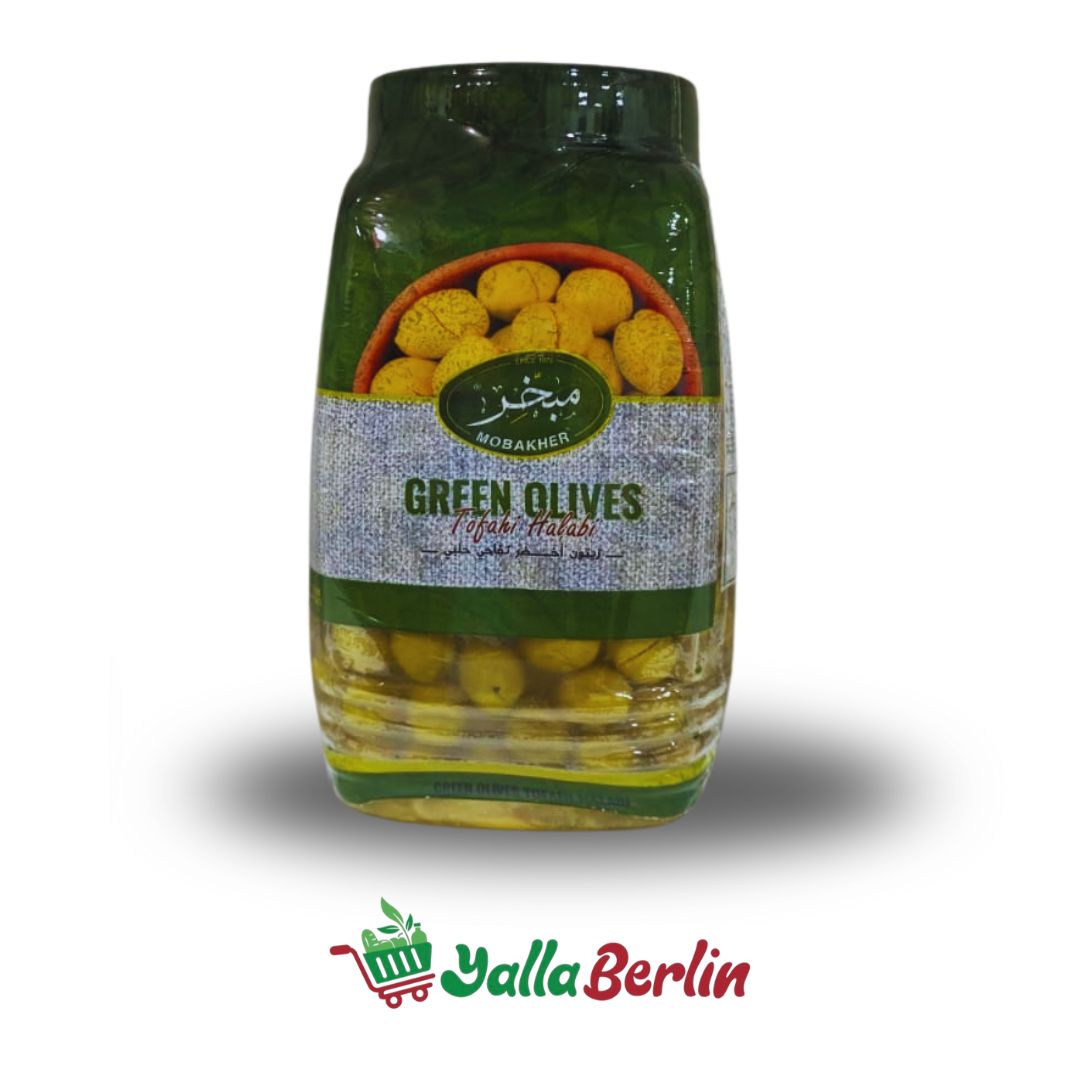 Mobakher Tofahi Grüne Oliven 2650 gr