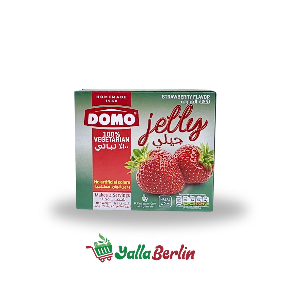 Domo jelly mit Erdbeergeschmack