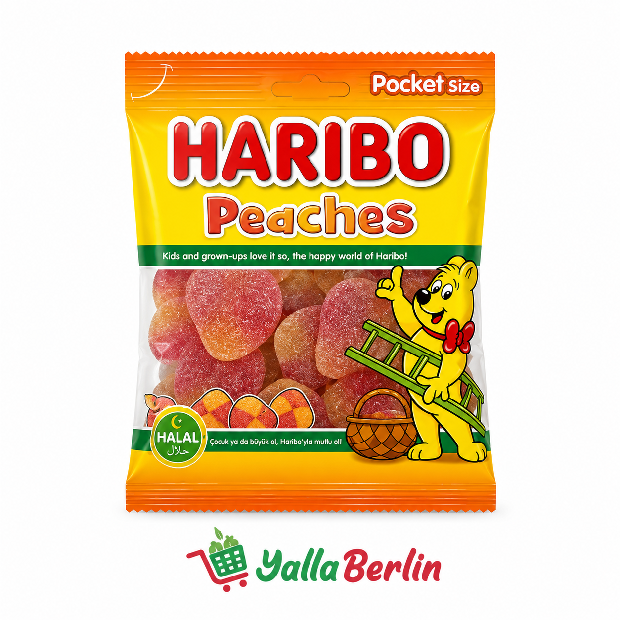 Helal HARIBO Pfirsiche 100g
