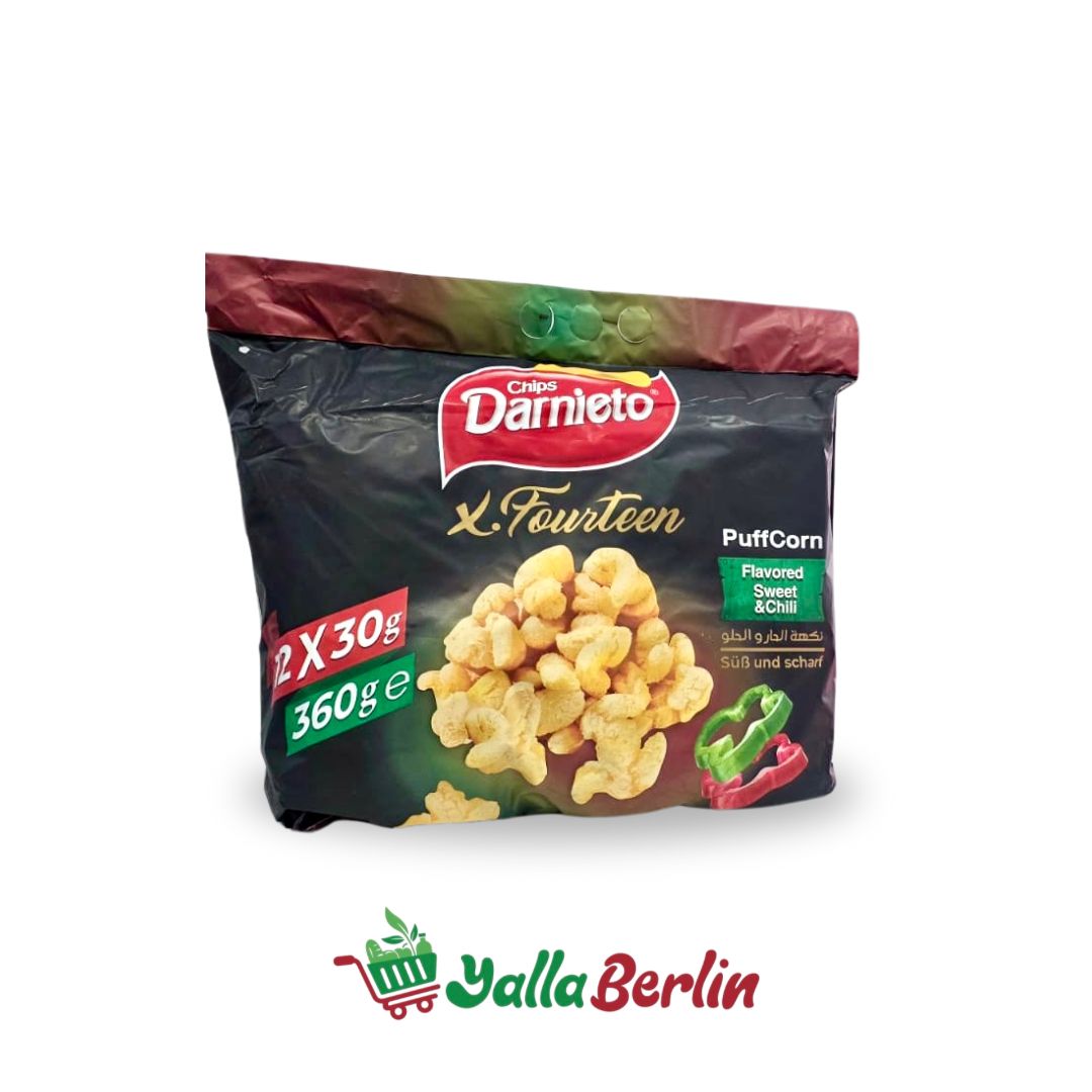Darnieto chips mit süß-scharfem Geschmack