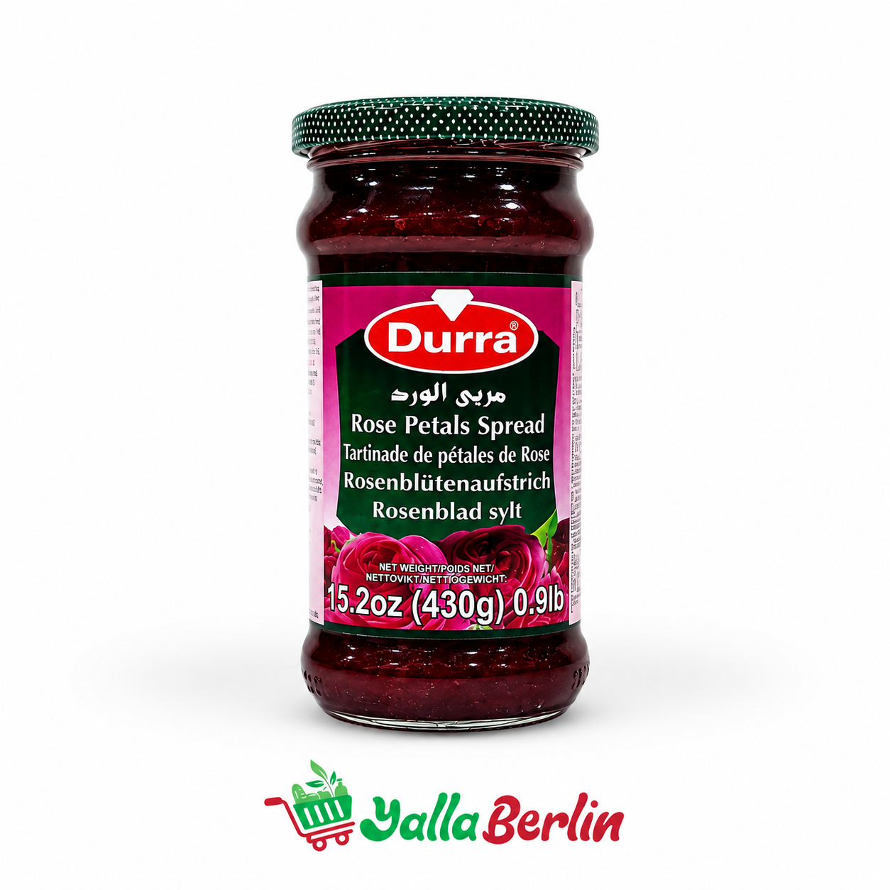 Durra Rosenmarmelade 430g