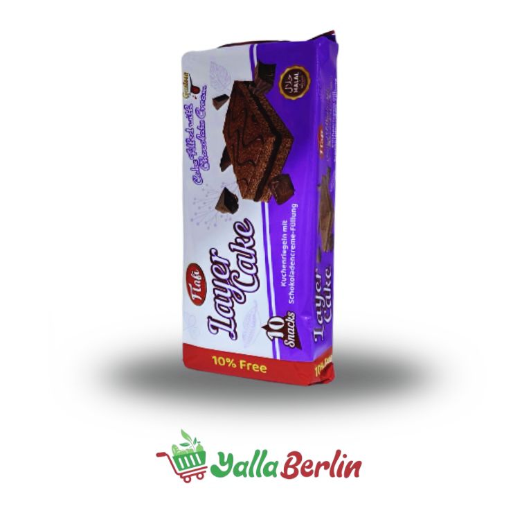 Flafi Schichtkuchen mit Schokoladencreme – 10 Snacks