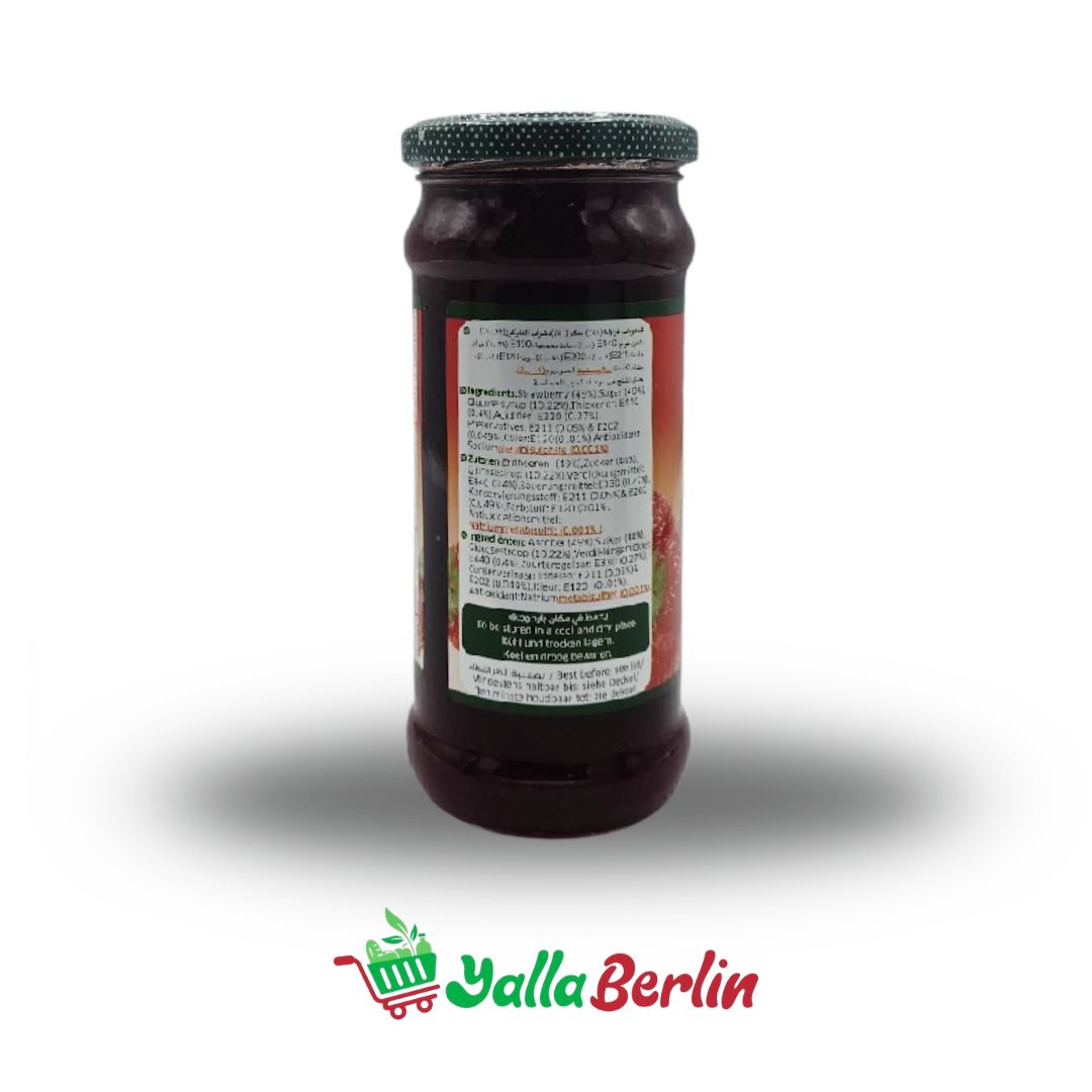 DURRA ERDBEERMARMELADE 430 g