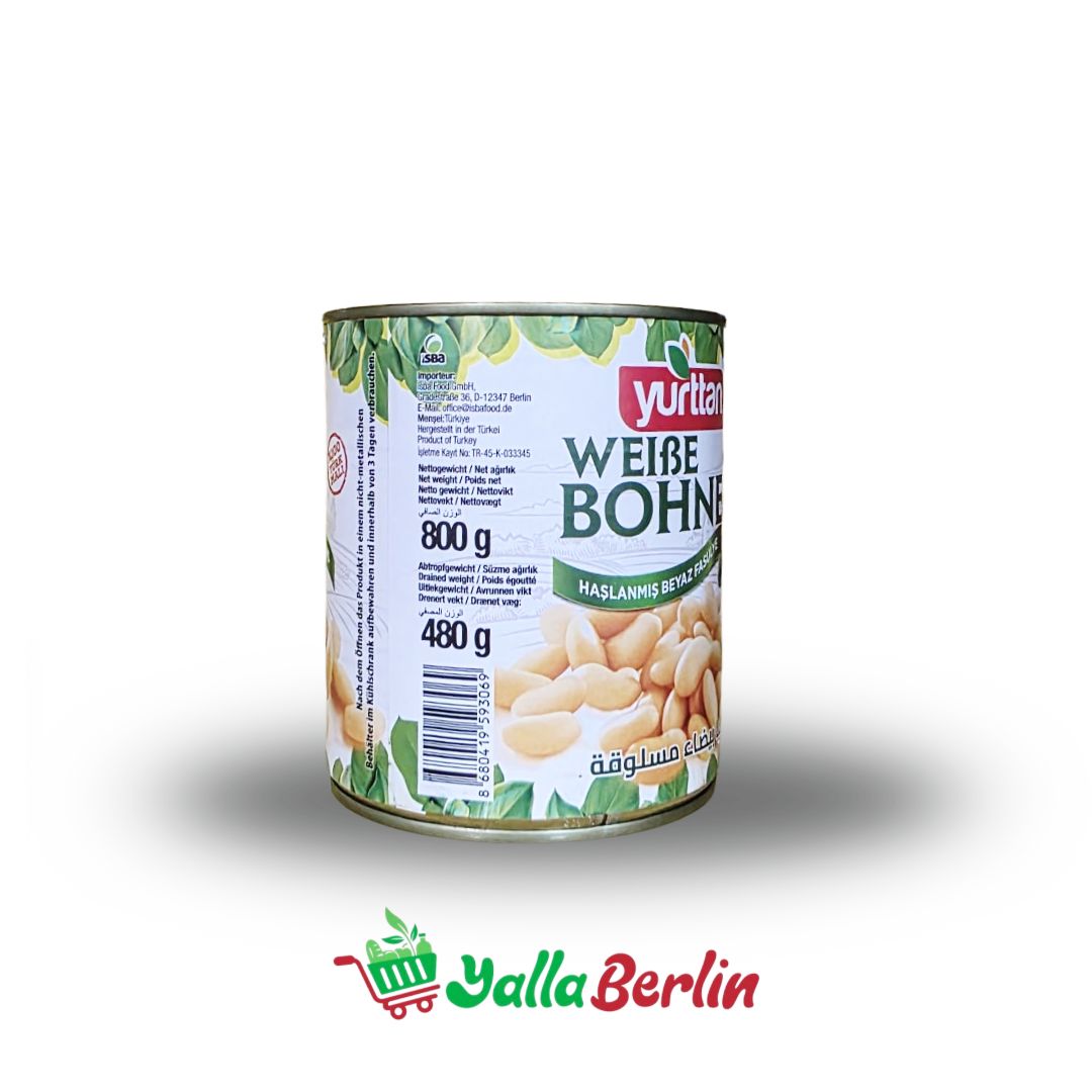 Yurttan WEIBE BOHNEN 800g