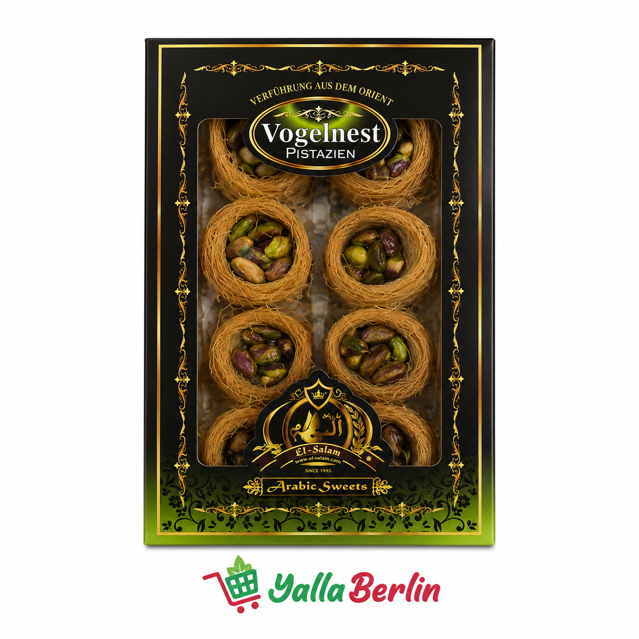 Al Salam Vogelnest mit Pistazien 250gr