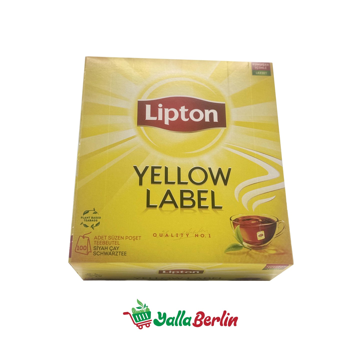 LIPTON BLACK 100 TEA BAGS