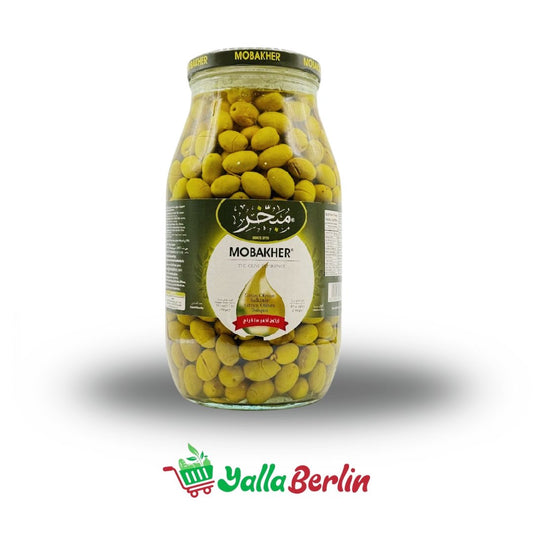 Mobakher Grüne Oliven Salkini 2750 Gr