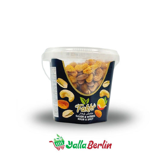 Alfakher Luxuriöse Nussmischung scharf und sauer 450
