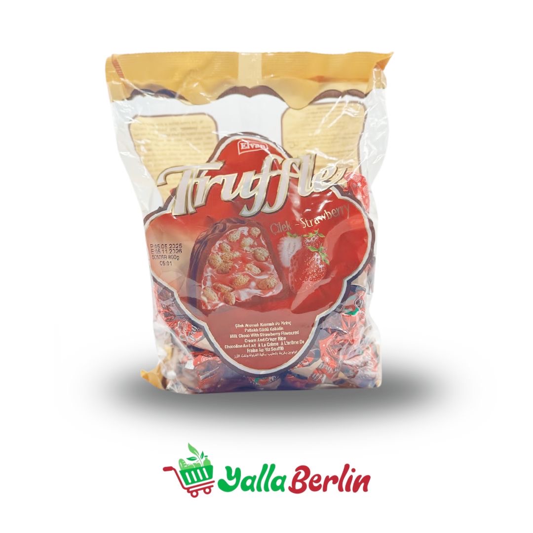 Elvan Trüffel Erdbeere 800 gr