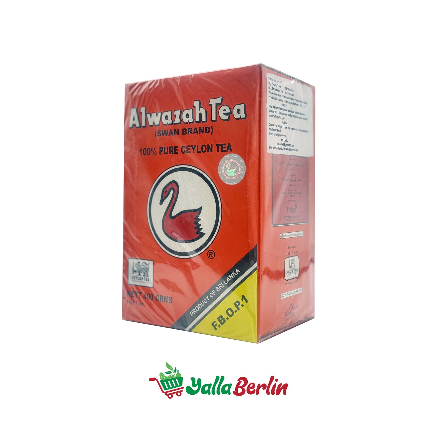 ALWAZAH BLACK TEA LOOSE 400 Gr