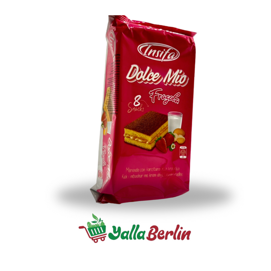 Insifa Erdbeergefüllter Kuchen 8*23 Gr