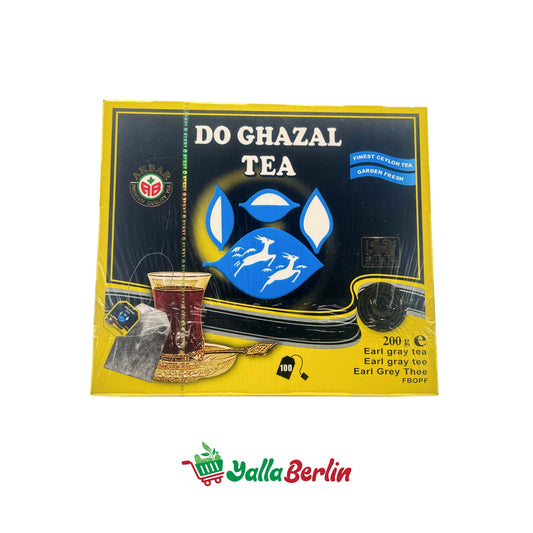 DO GHAZAL EARL GREY 100 TEA BAGS (200 Gr)