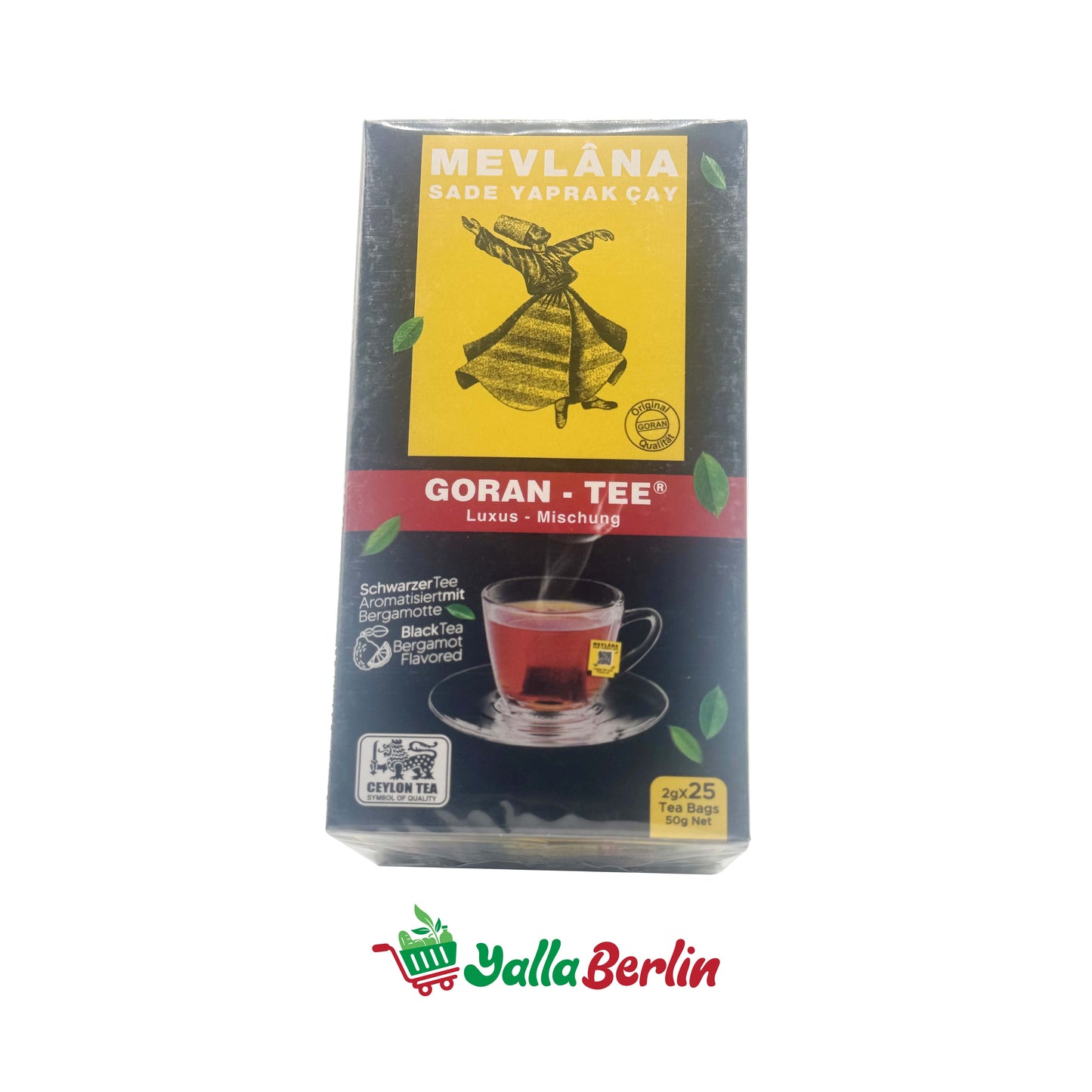 MEVLANA BLACK TEA (25 TEA BAGS)